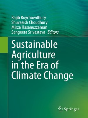 cover image of Sustainable Agriculture in the Era of Climate Change